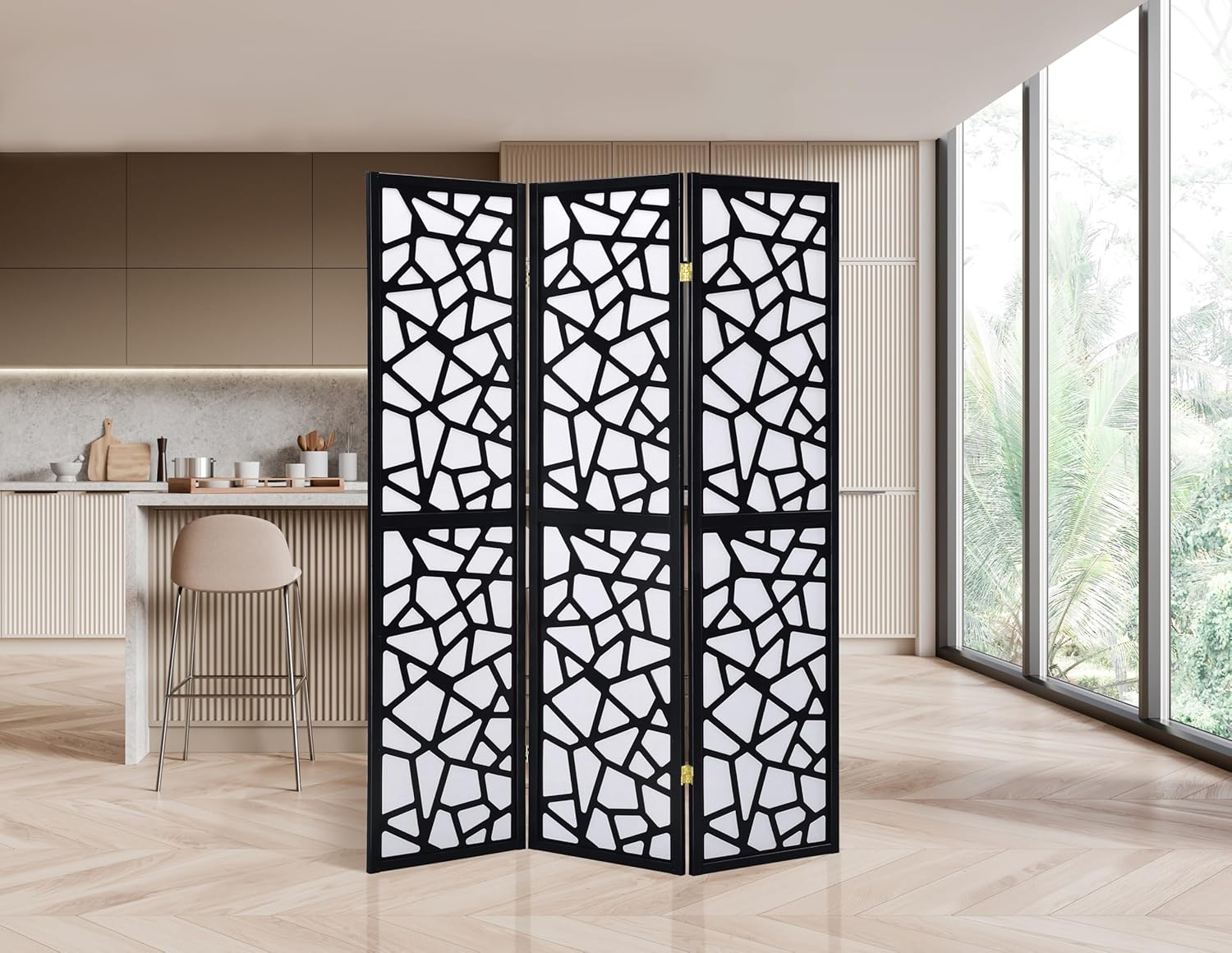 Japanese Style 3 Panels Wood S - Shoji Screen Divider avis et prix
