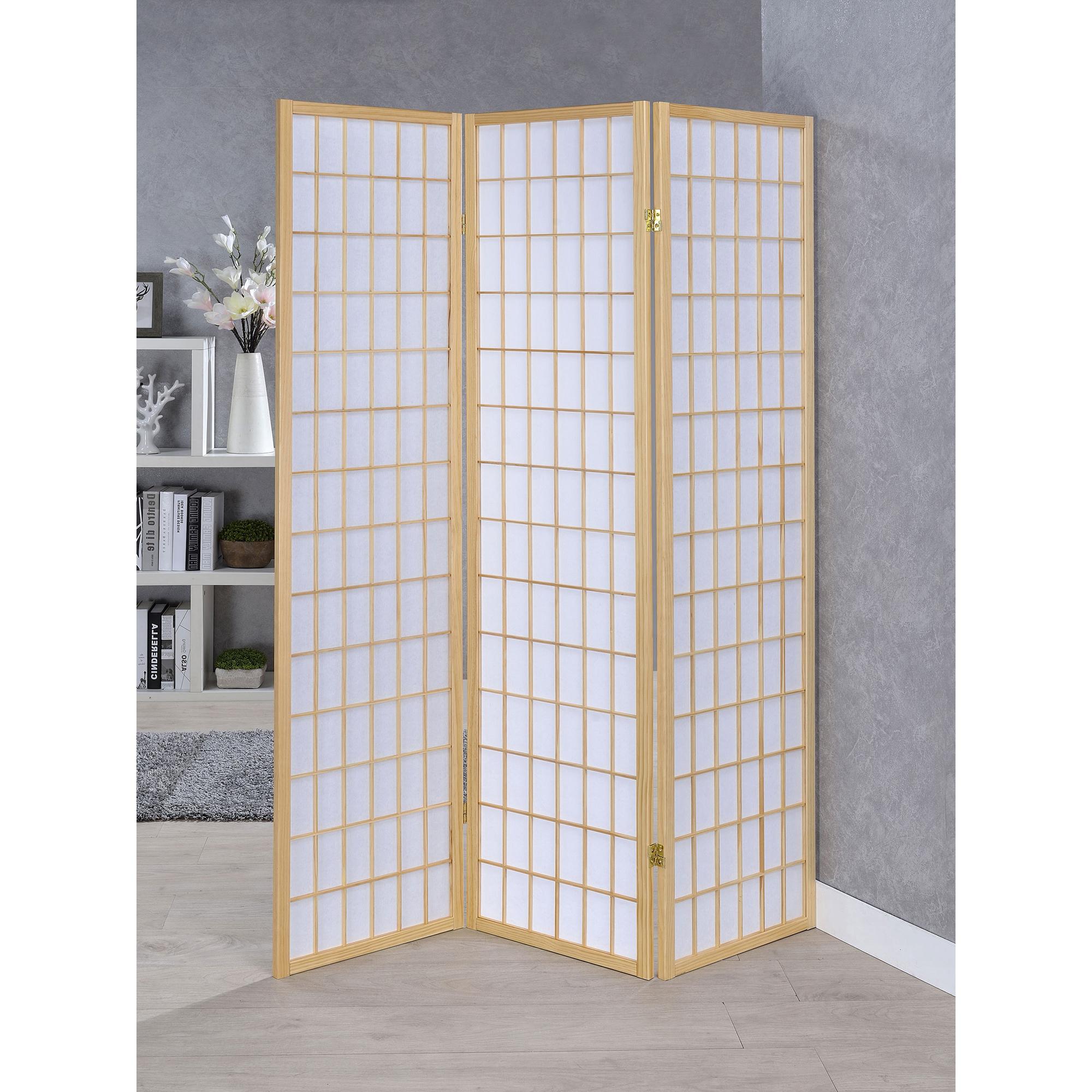 Natural Folding 3-Panel Shoji  - Shoji Screen Divider avis et prix
