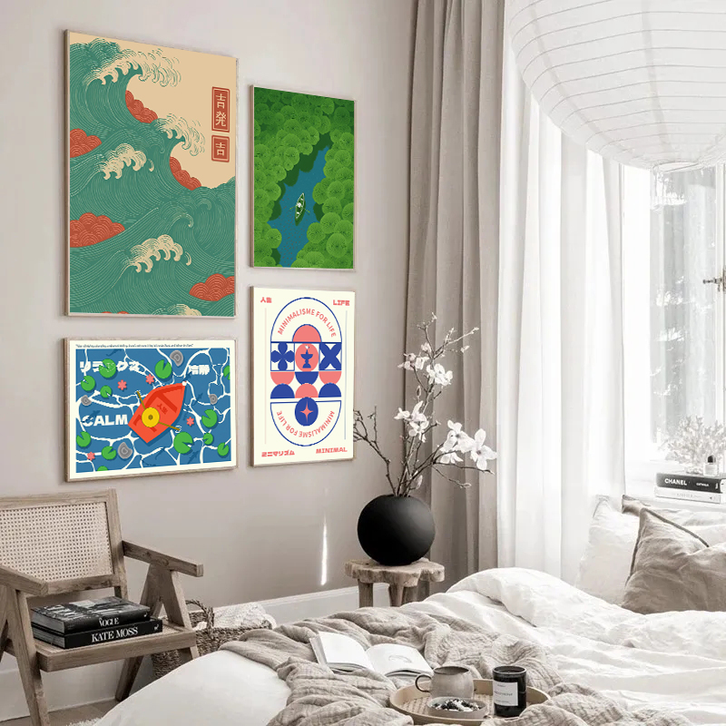 Minimalism Japanese Wave Poste - Japanese Minimalism Lifestyle avis et prix