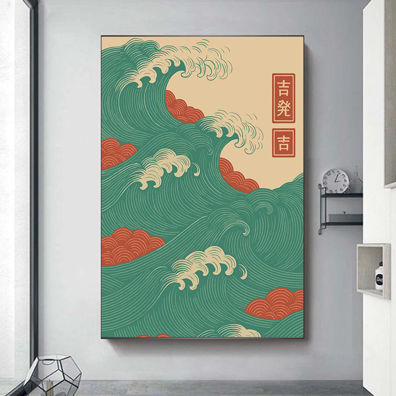 Minimalism Japanese Wave Poste - Japanese Minimalism Lifestyle avis et prix