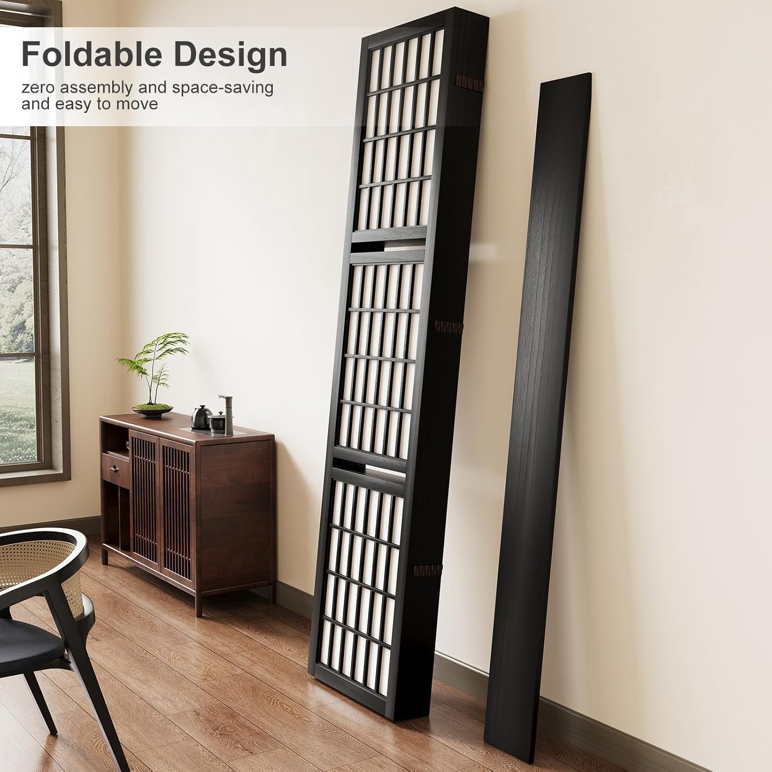 Room Divider with Shelves, 66. - Shoji Screen Divider avis et prix