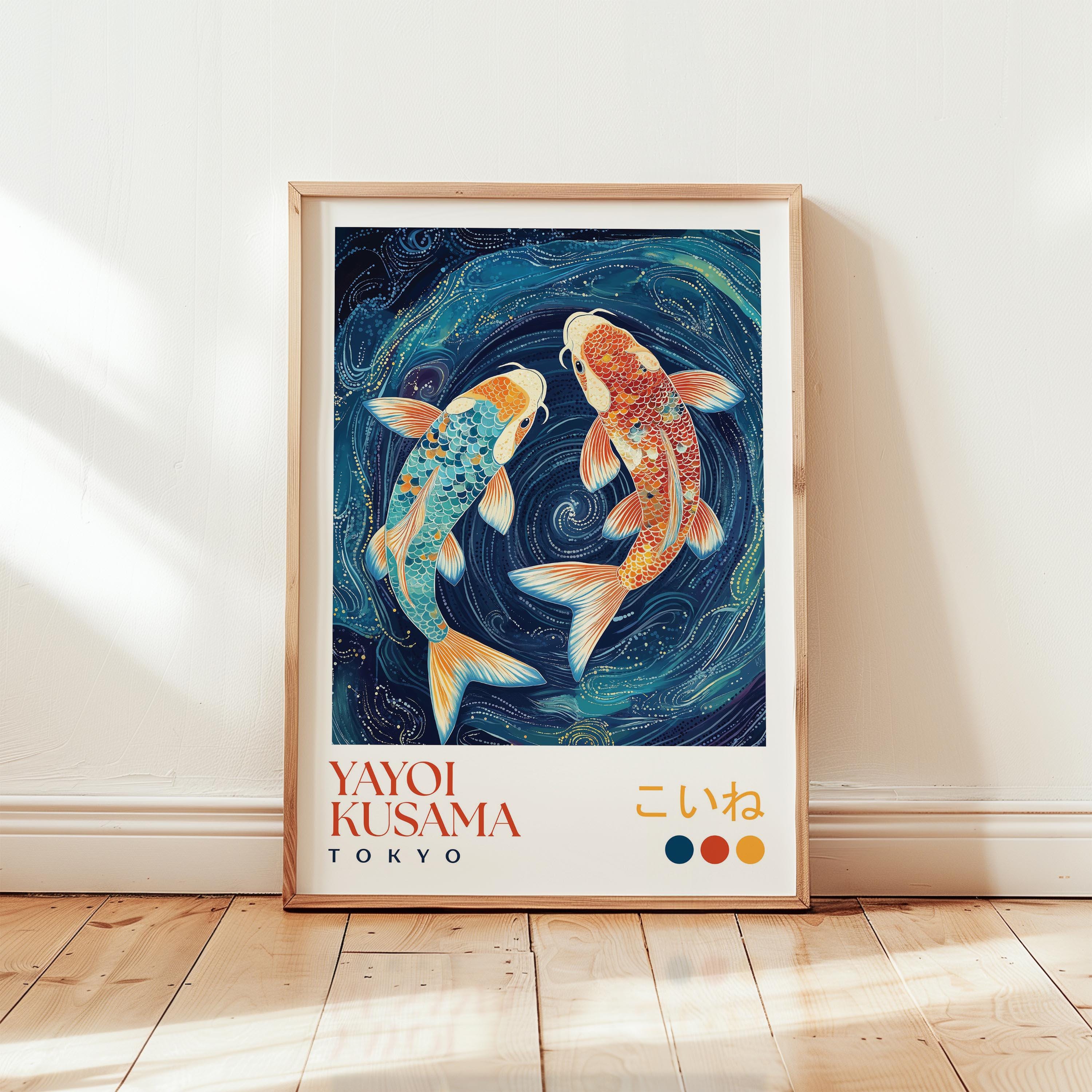 Japanese Red Koi Fish Canvas P - Lifestyle Of Japanese avis et prix