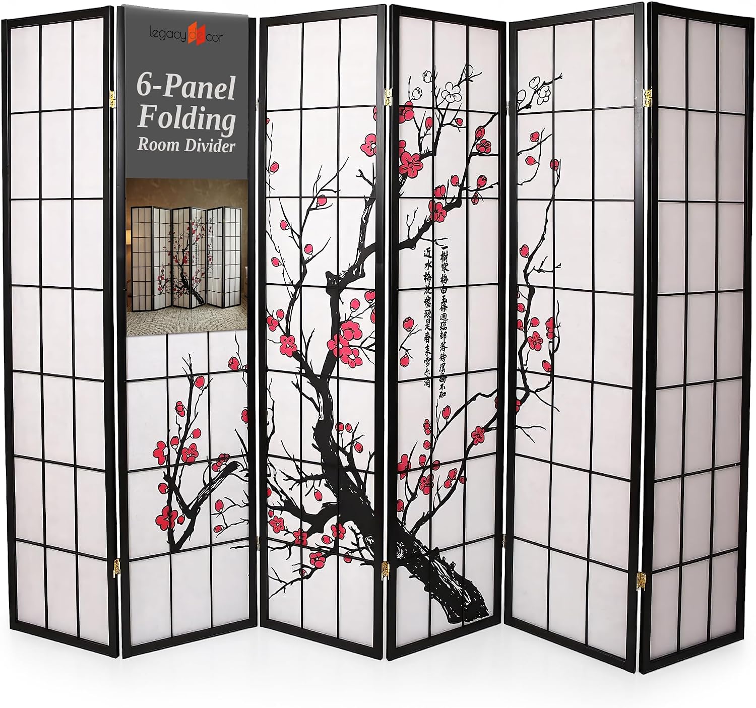 Japanese Shoji 6-Panel Room Di - Shoji Screen Divider avis et prix
