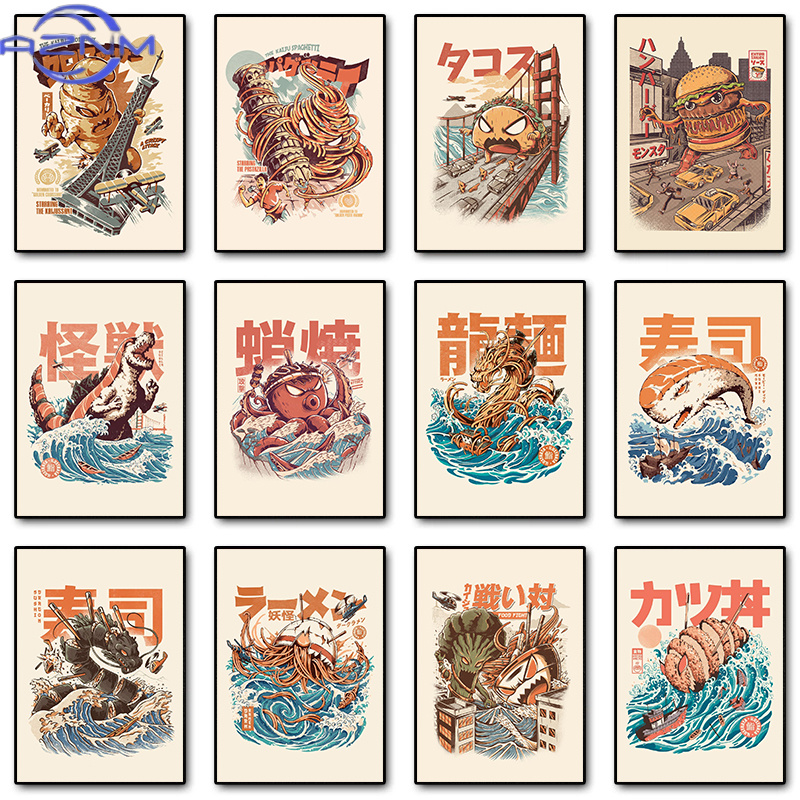 AZNM Japanese Kaijus Food Sush - Japanese Lifestyle And Food avis et prix