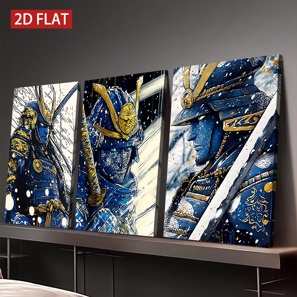 3 Counts Wooden Framed Canvas  - Lifestyle Of Japanese avis et prix