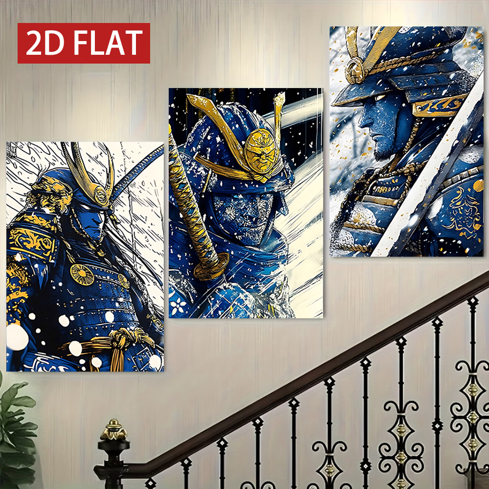 3 Counts Wooden Framed Canvas  - Lifestyle Of Japanese avis et prix