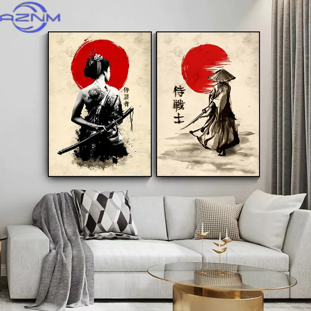 AZNM Canvas Painting Japanese  - Lifestyle Of Japanese avis et prix