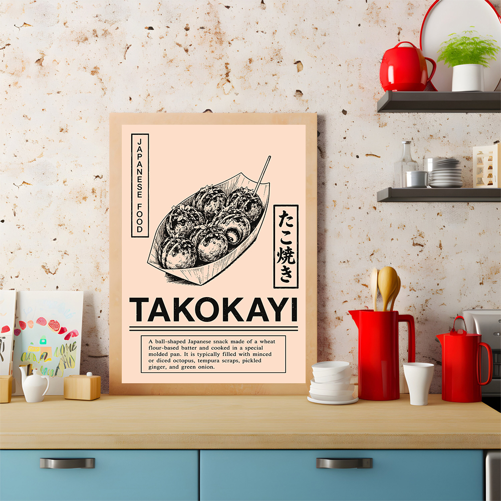 Japanese Street Food Poster Vi - Japanese Lifestyle And Food avis et prix