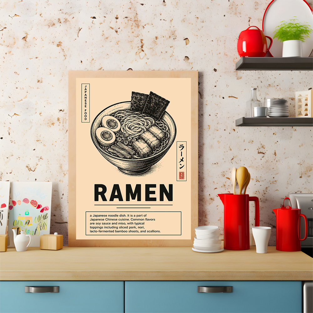 Japanese Street Food Poster Vi - Japanese Lifestyle And Food avis et prix