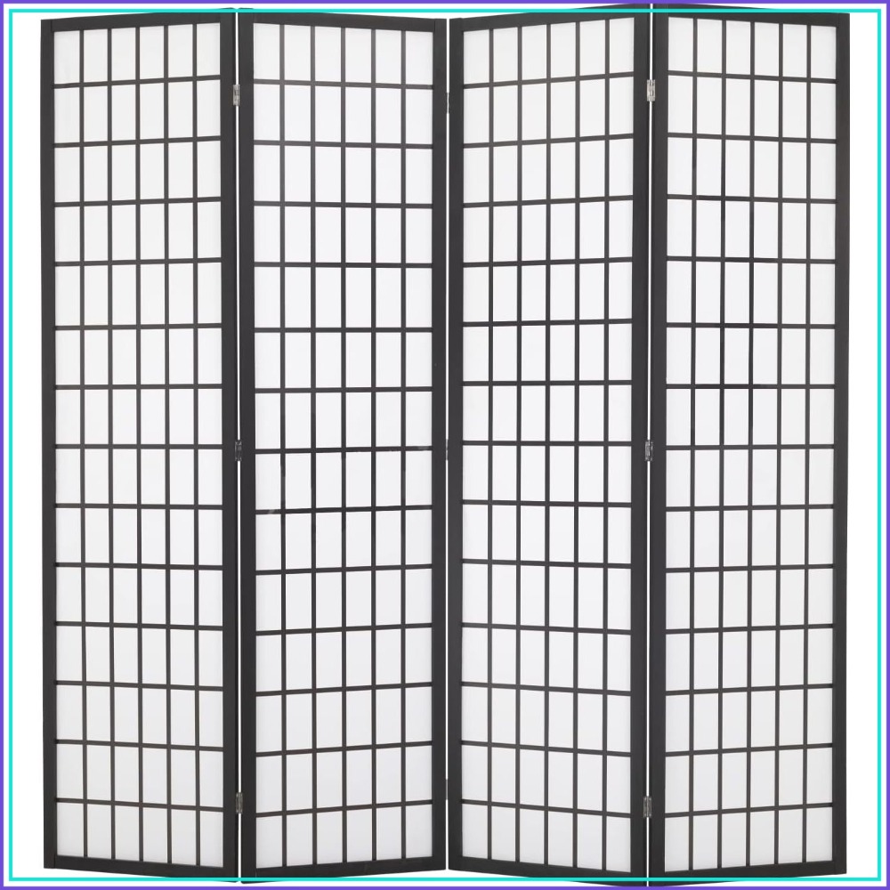 4 Panel Room Divider, 6Ft Fold - Shoji Screen Divider avis et prix