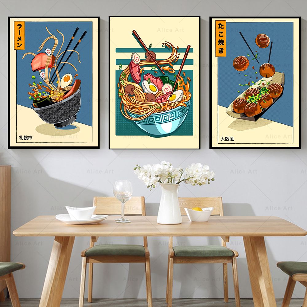 Japanese Style Poster Kitchen  - Japanese Lifestyle And Food avis et prix