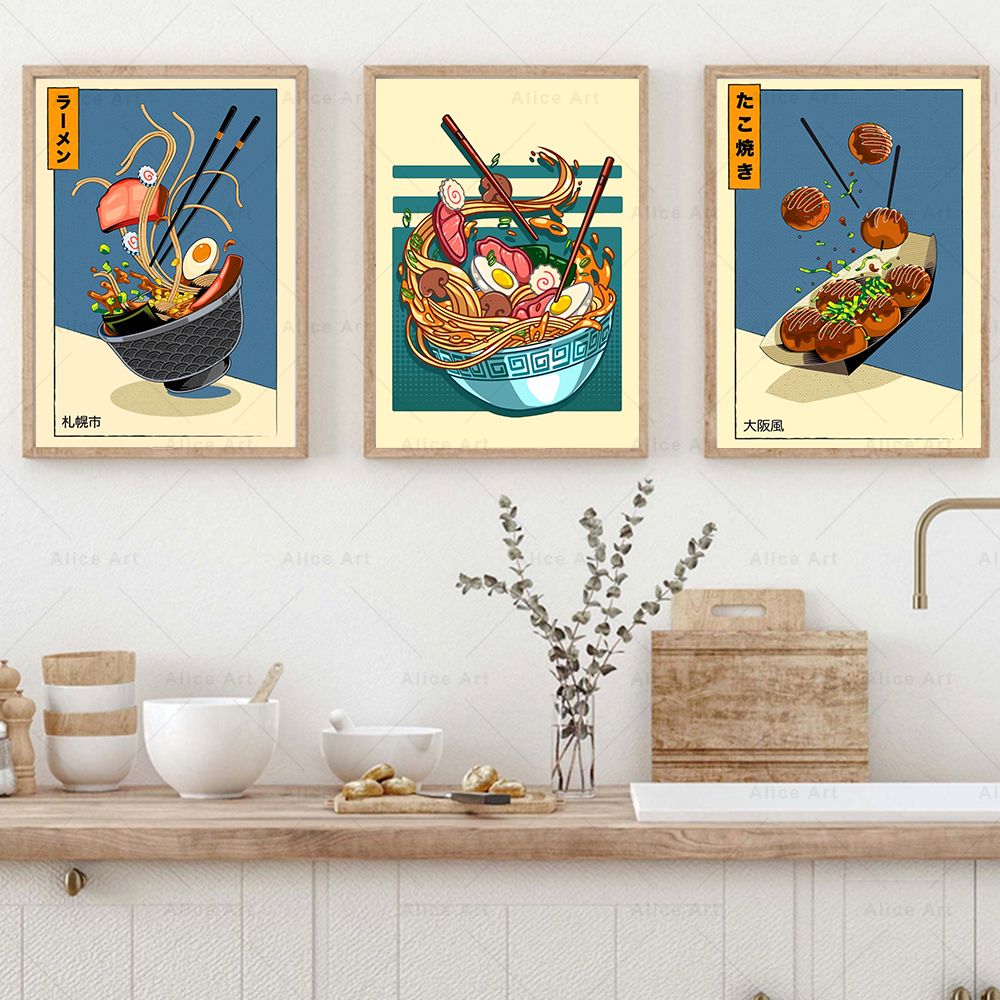 Japanese Style Poster Kitchen  - Japanese Lifestyle And Food avis et prix