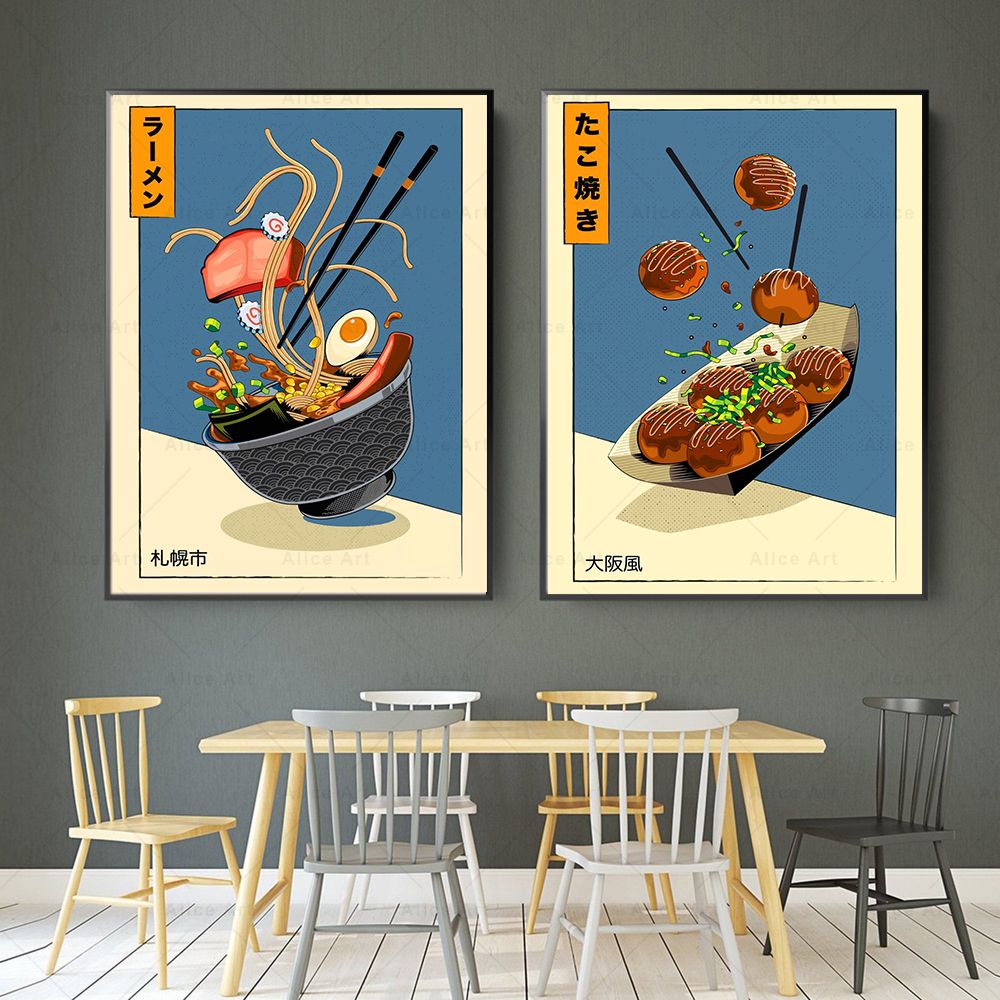 Japanese Style Poster Kitchen  - Japanese Lifestyle And Food avis et prix