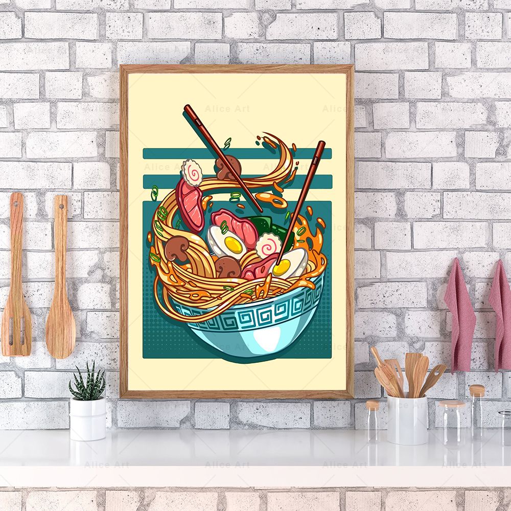 Japanese Style Poster Kitchen  - Japanese Lifestyle And Food avis et prix
