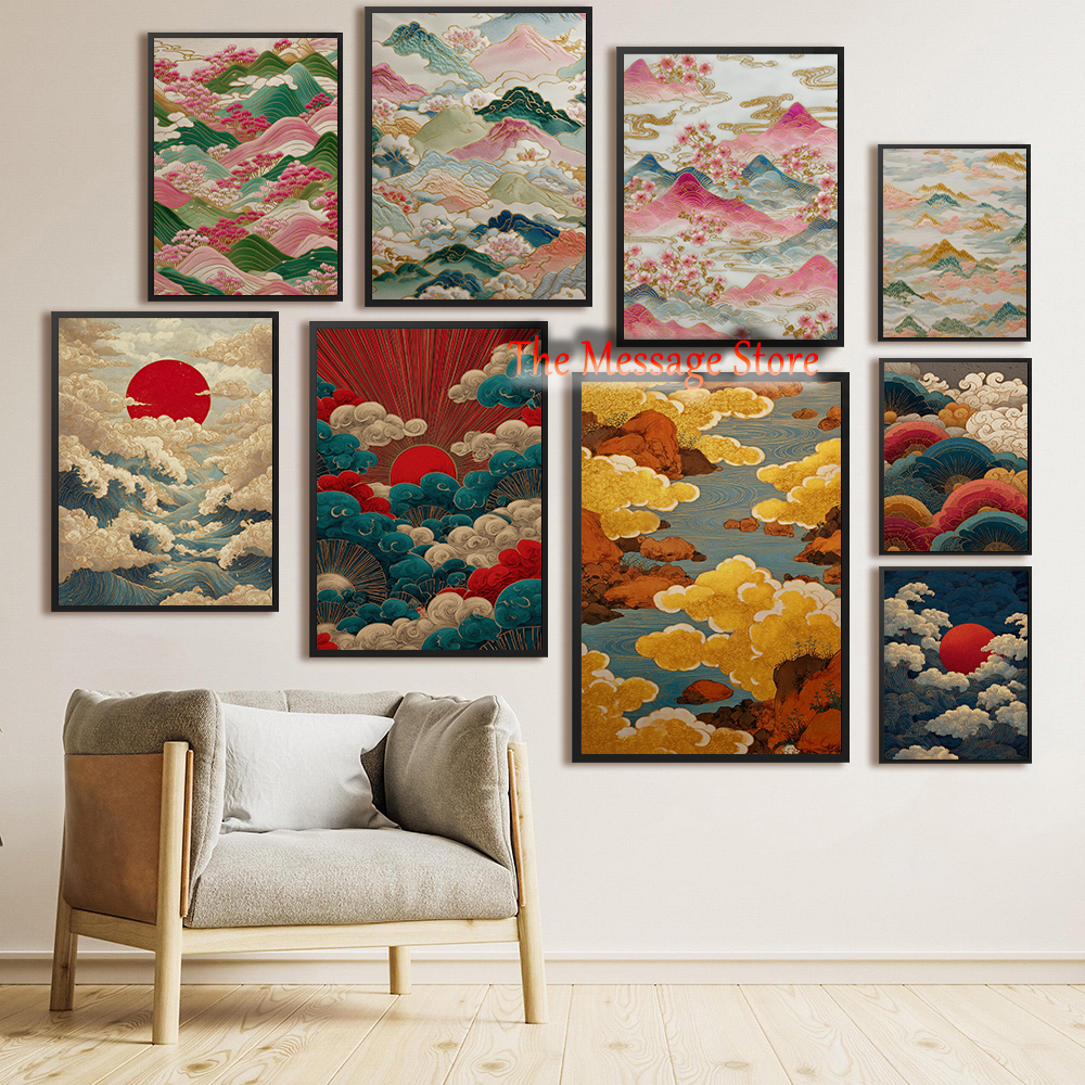 Japanese Landscape Abstract Go - Lifestyle Of Japanese avis et prix
