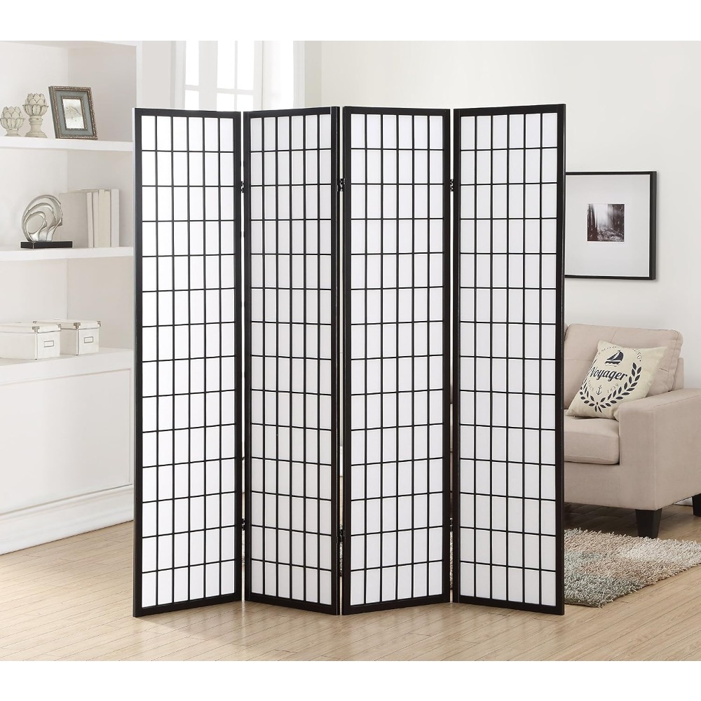 4-Panel Shoji Room Divider Scr - Shoji Screen Divider avis et prix